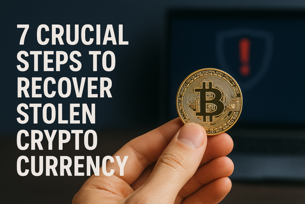 how to recover stolen cryptocurrency
