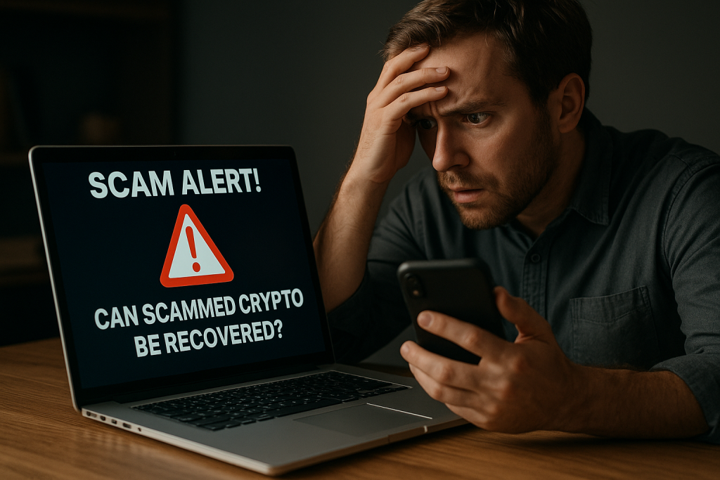 can scammed crypto be recovered