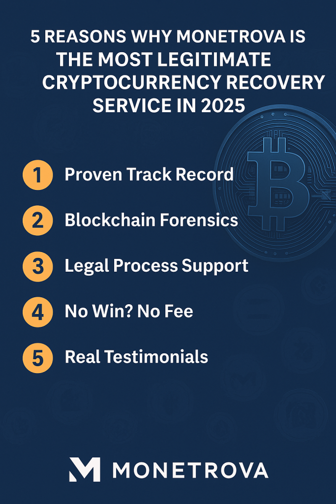 the Most Legitimate Cryptocurrency Recovery Service 