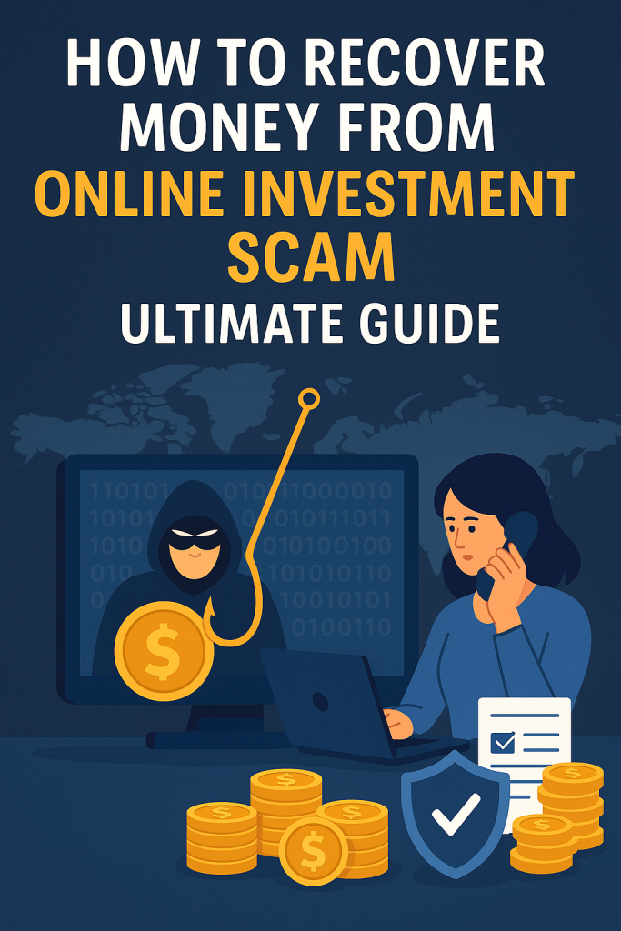recover money from online investment scam 