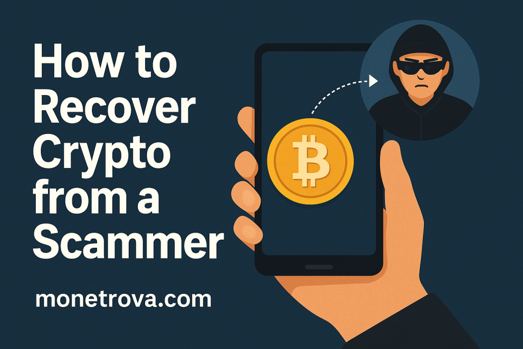 how to recover crypto from a scammer