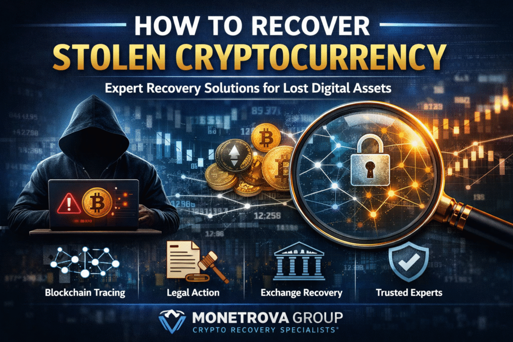 how to recover stolen cryptocurrency