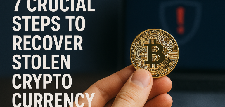 how to recover stolen cryptocurrency