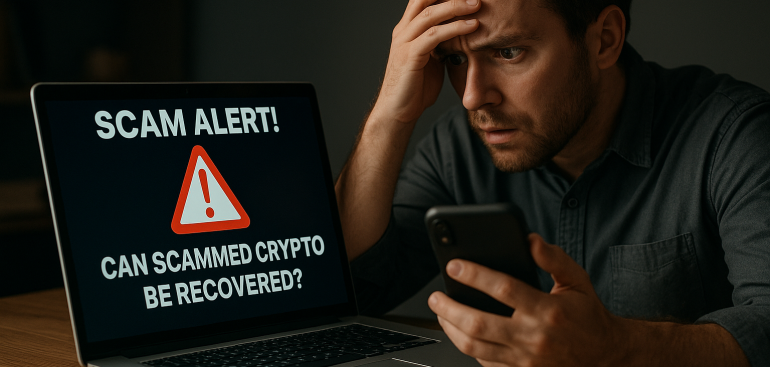 can-scammed crypto be recovered 2025