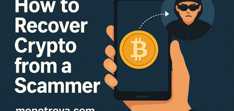 how to recover crypto from a scammer