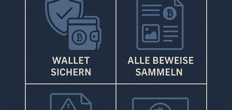 Wie man betrogene Kryptowährung zurückerlangt