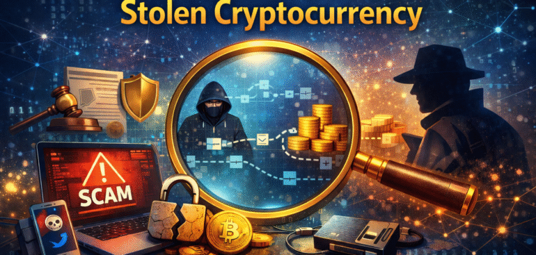 trace and recover stolen cryptocurrency now