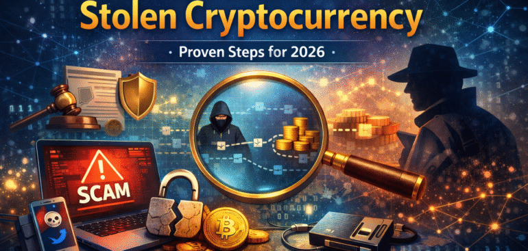 how to recover stolen cryptocurrency 2026