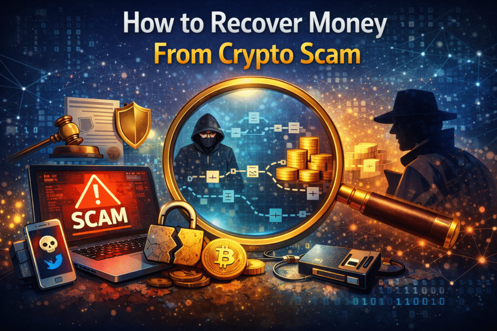 how to recover money from crypto scam